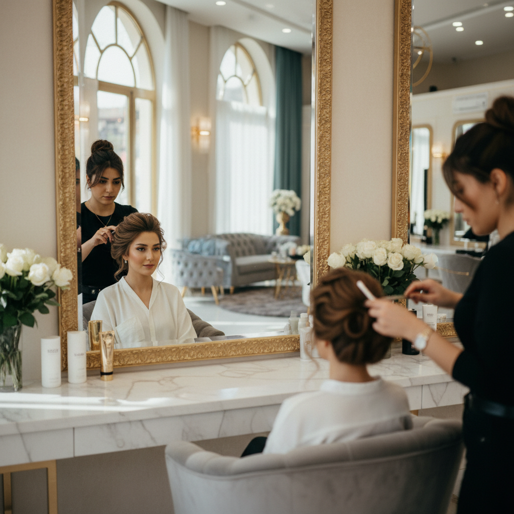 بهترین آرایشگاه زنانه شمال تهران: انتخاب سالن‌های لوکس و VIP
