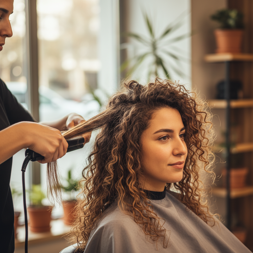 مزایای ریباندینگ مو برای موهای فر و وز شما