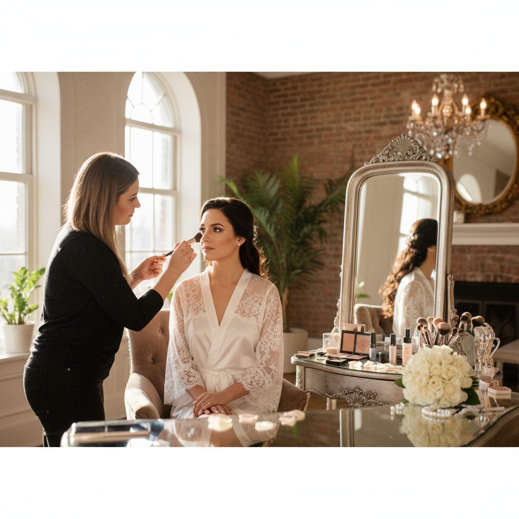 انتخاب آرایشگر عروس حرفه‌ای در زعفرانیه