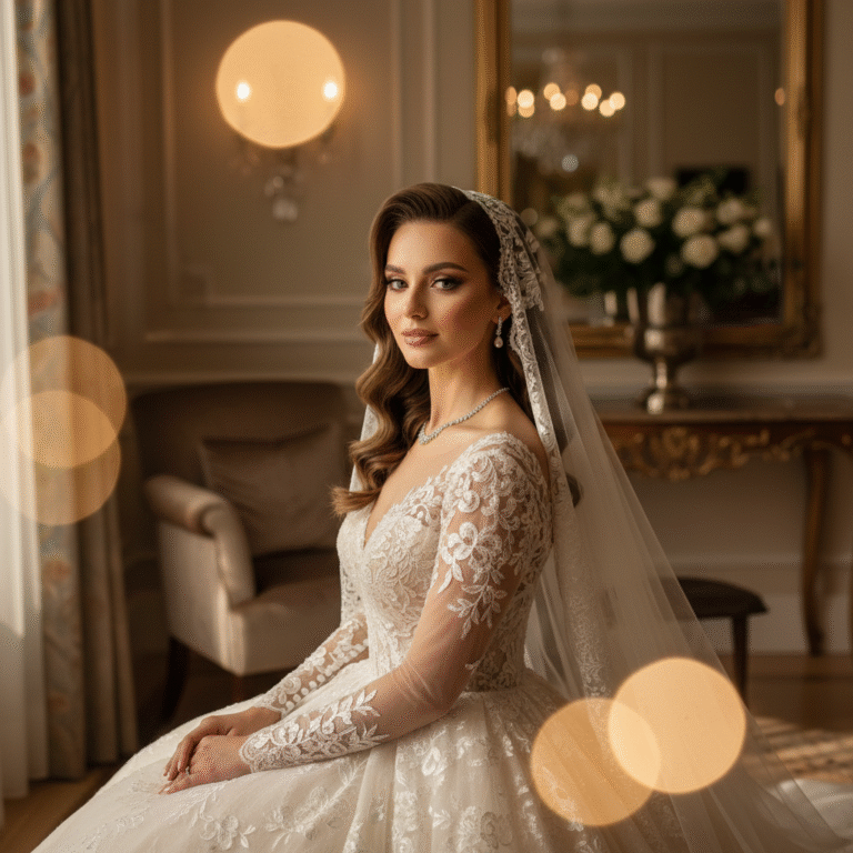 میکاپ عروس زعفرانیه: درخشش لوکس و ماندگار در خاص‌ترین شب زندگی شما