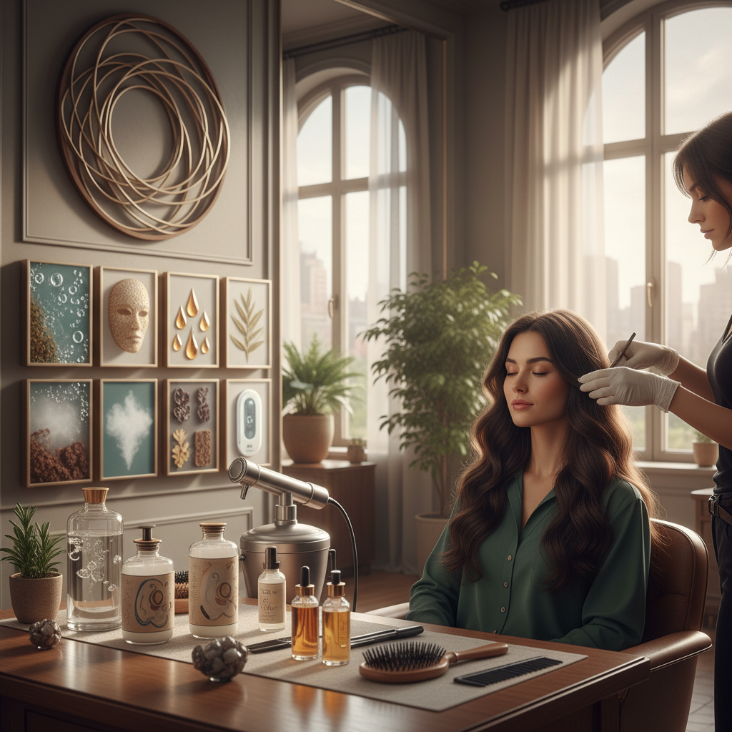 انواع روش‌های احیای مو حرفه‌ای