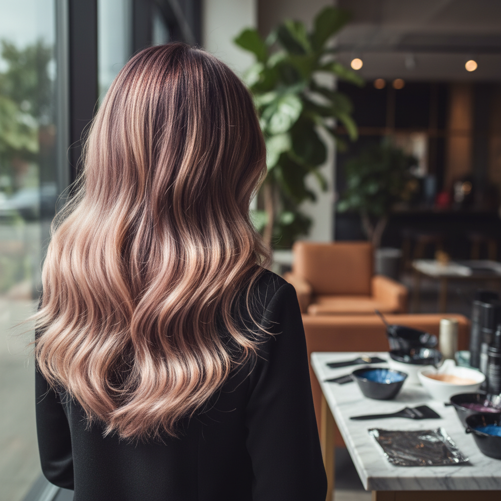 معرفی ترندهای رنگ مو 2025