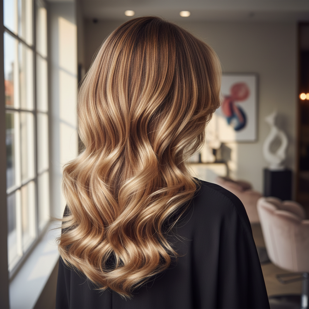 رنگ‌های هایلایت و بالیاژ ترند 2025