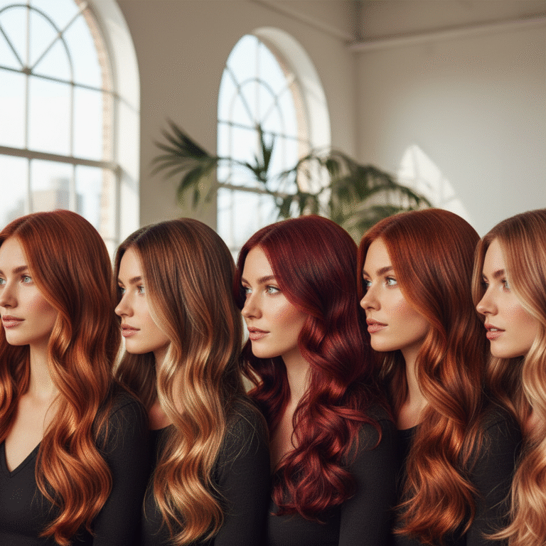 رنگ مو 2025: جدیدترین ترندهای گرم و اینستاگرامی برای خانم‌های خاص