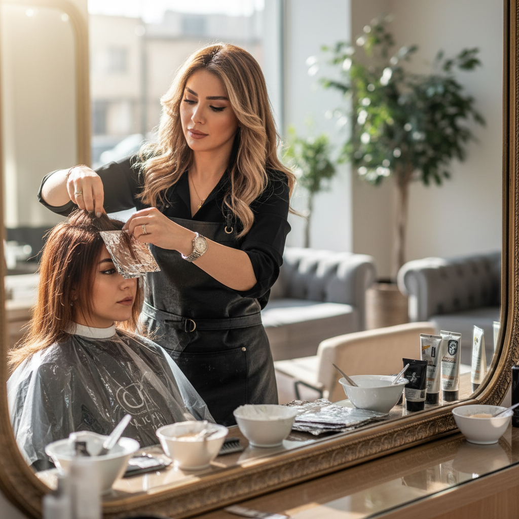 چرا رنگ و مش حرفه ای؟