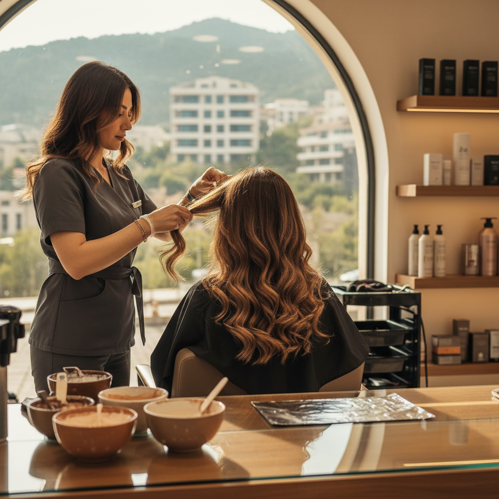 تجربه رنگ و مش در منطقه شمال تهران