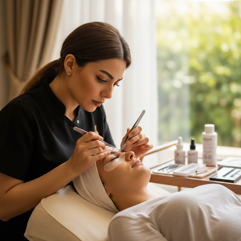 اکستنشن مژه چیست و چگونه انجام می‌شود؟