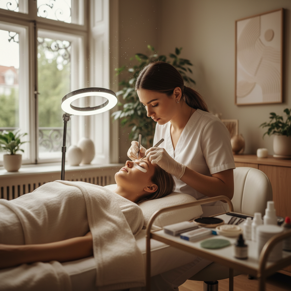 هزینه اکستنشن مژه در زعفرانیه و عوامل موثر