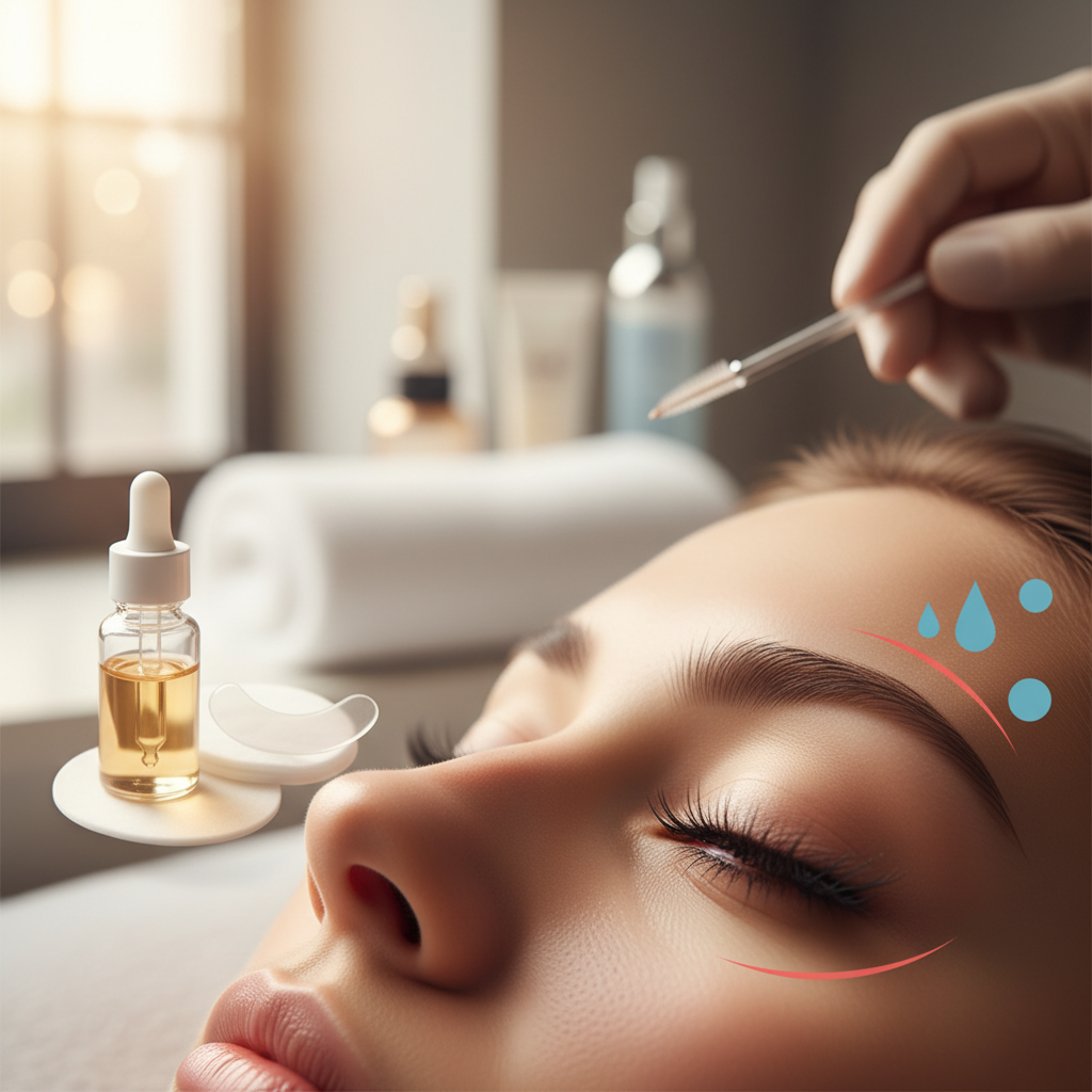 عوارض احتمالی و نکات ایمنی در لمینیت مژه