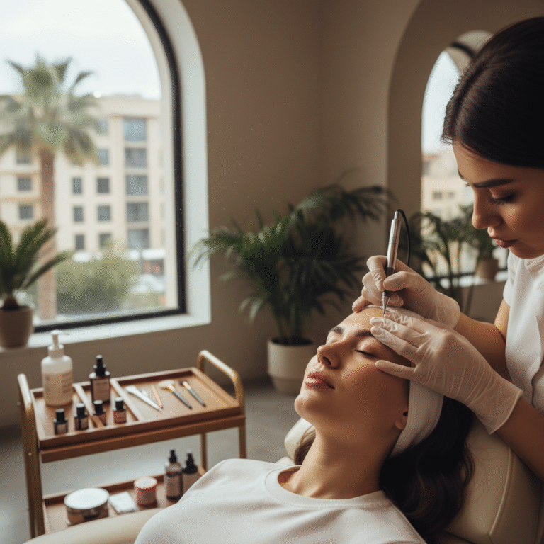 انتخاب بهترین مرکز طراحی ابرو در زعفرانیه