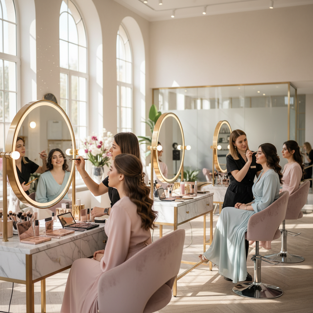 ویژگی‌های بهترین سالن‌های میکاپ ساقدوش در شمال تهران