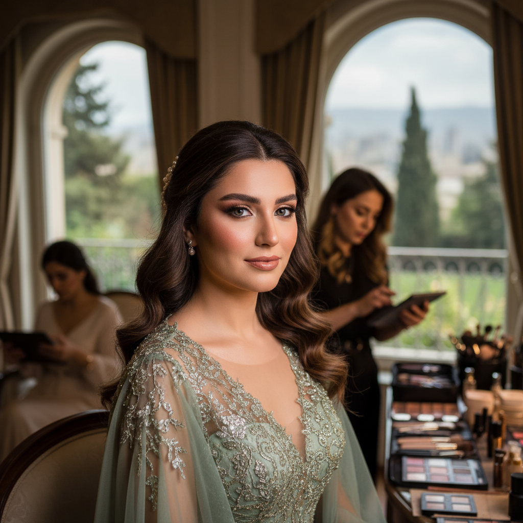 راهنمای انتخاب سبک میکاپ ساقدوش: از سادگی تا جذابیت