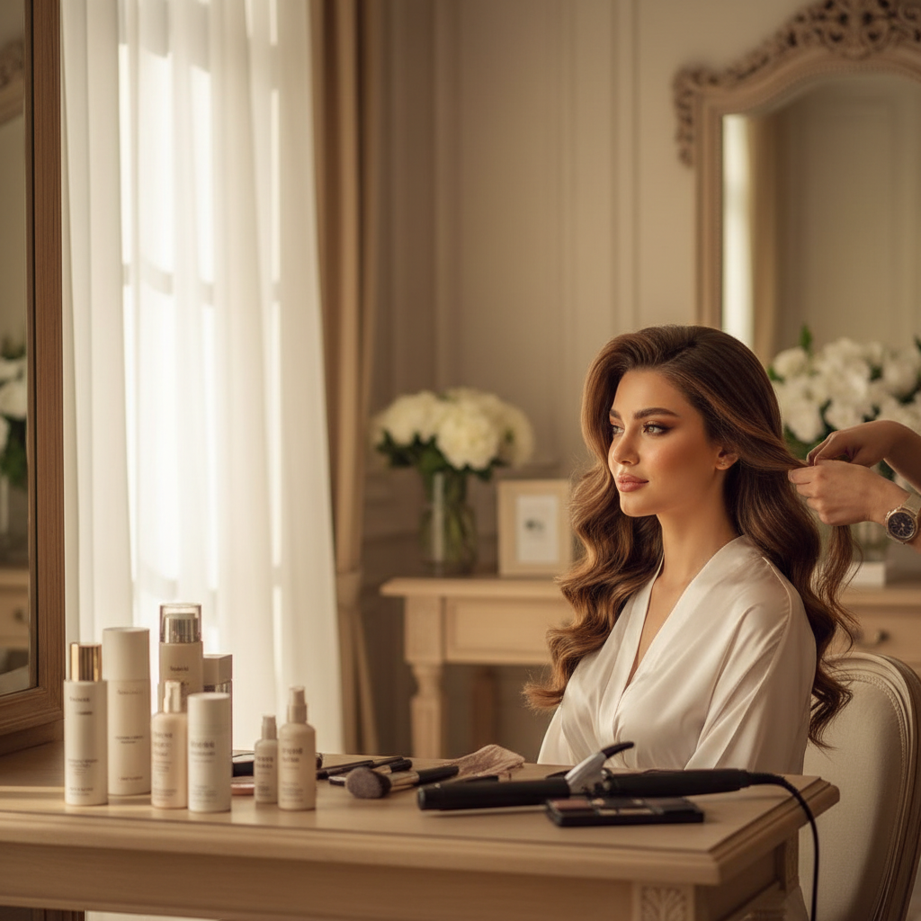 نکاتی برای روز مراسم: آماده‌سازی پوست و مو قبل از میکاپ