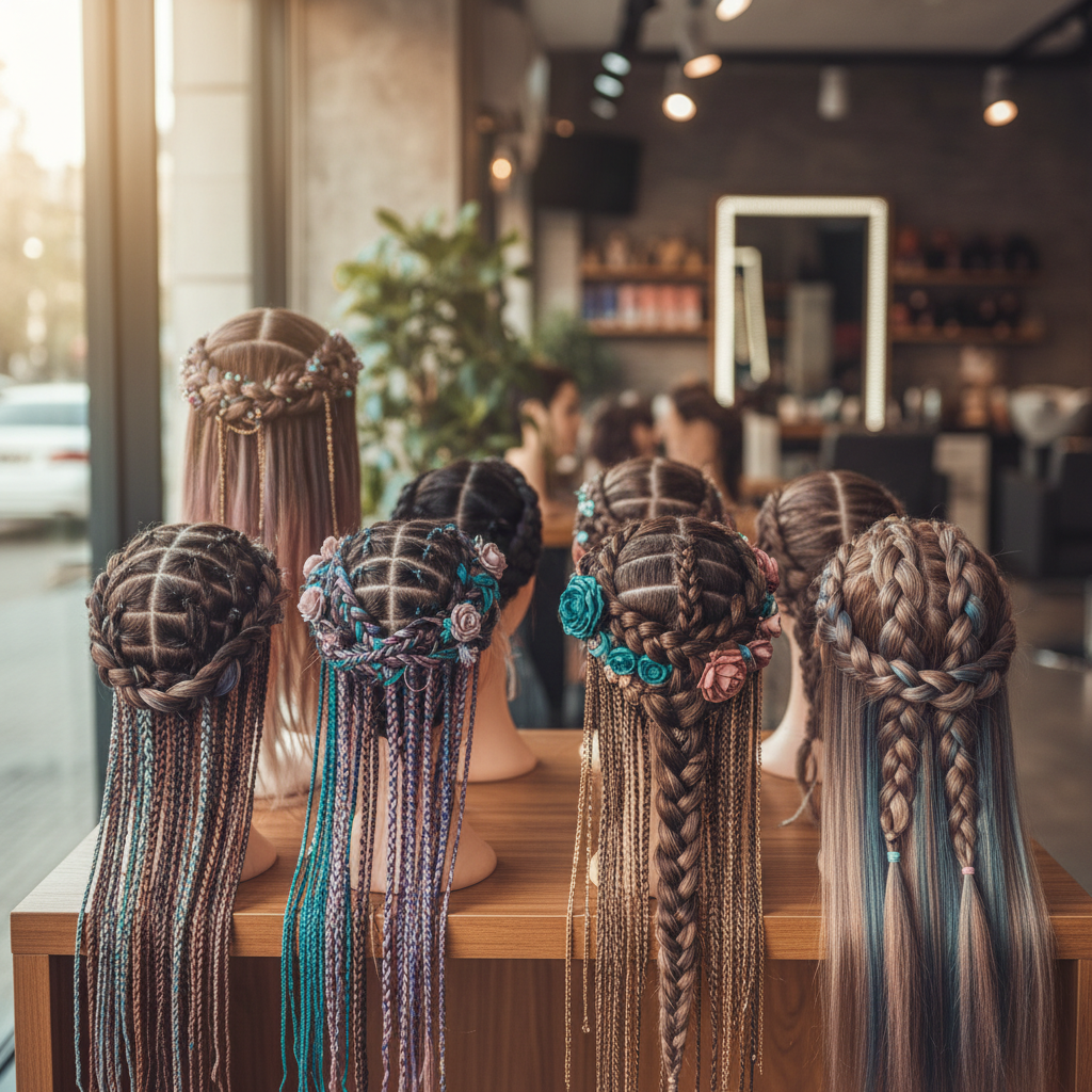 انواع بافت موی ترند و فانتزی