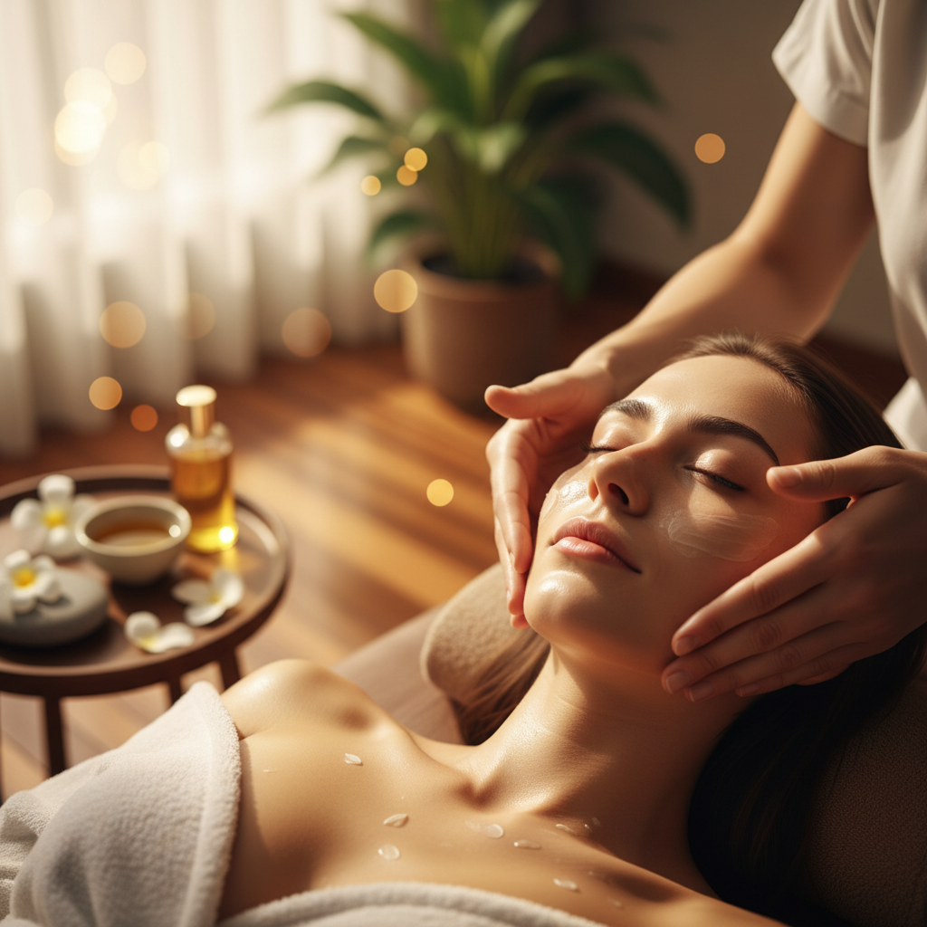 مزایای شگفت‌انگیز ماساژ صورت برای بانوان زعفرانیه