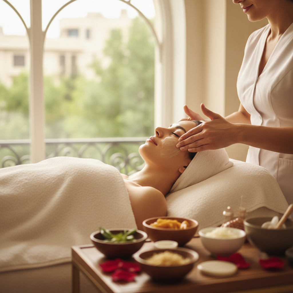 تجربه یک جلسه ماساژ صورت حرفه‌ای در زعفرانیه