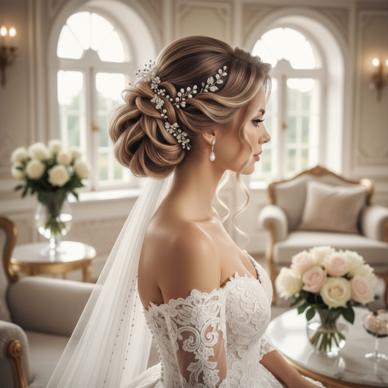 جدیدترین مدل شنیون عروس 2025؛ ترندهای اینستاگرام و پینترست برای عروس ۱۴۰۴