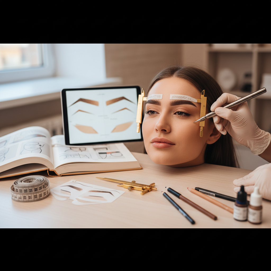 آناتومی ابرو و اصول طراحی متناسب با فرم صورت