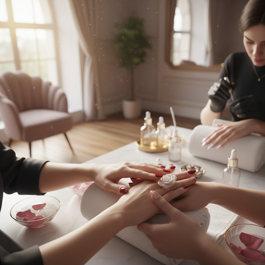 انواع خدمات VIP ناخن ارائه شده