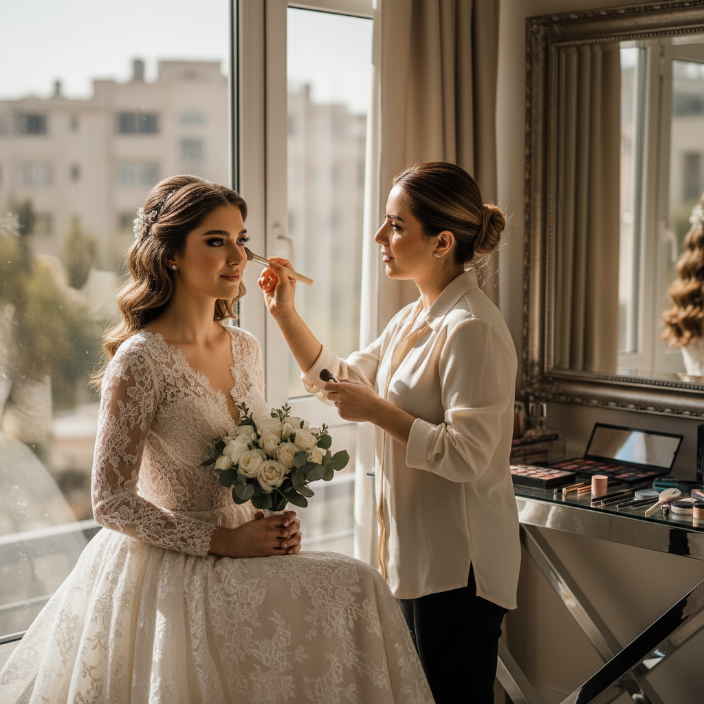 نکات مهم در انتخاب آرایشگر میکاپ لایت عروس در شمال تهران