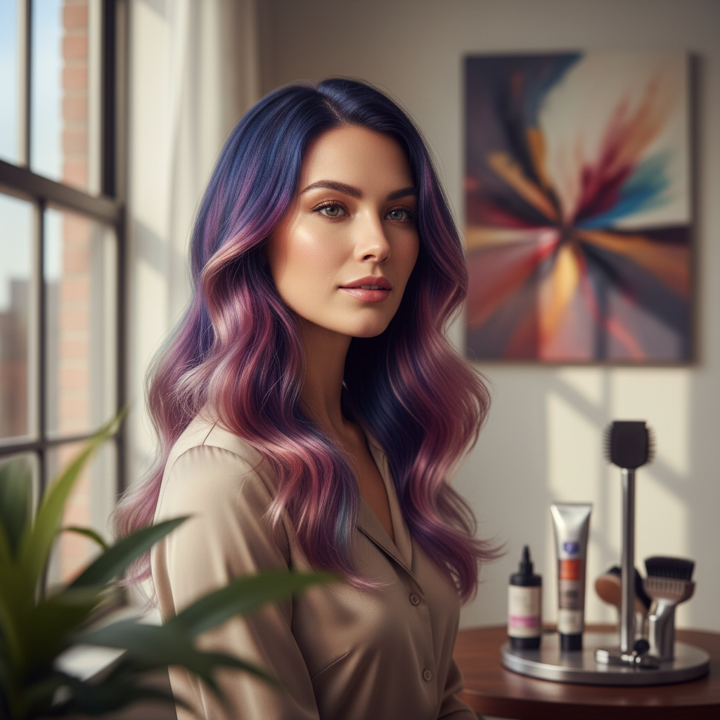 ترندهای رنگ مو 2025: نگاهی به آینده استایل شما