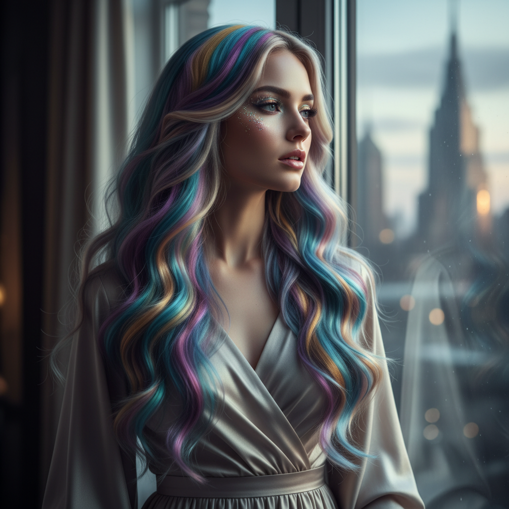 رنگ‌های فانتزی و خاص 2025: انتخابی برای متفاوت‌ها