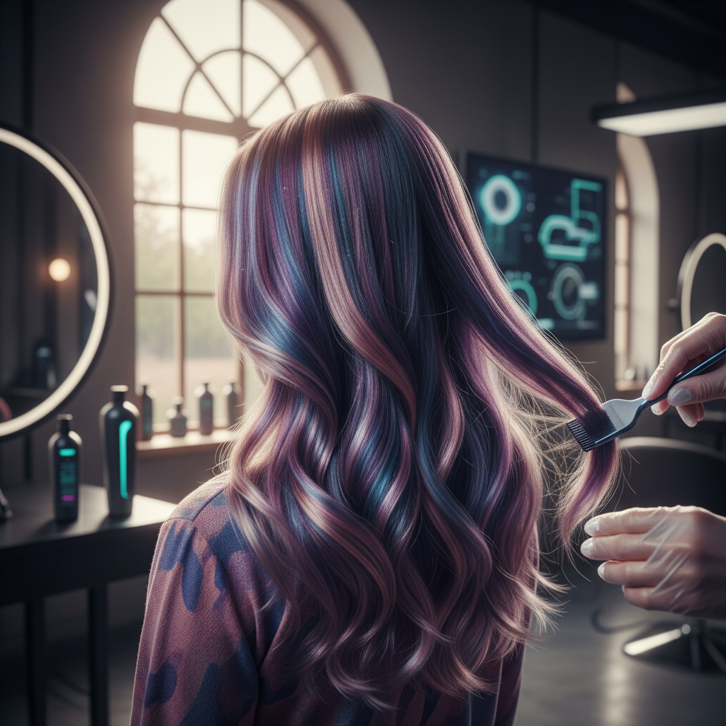 تکنیک‌های نوین رنگ مو در سال 2025