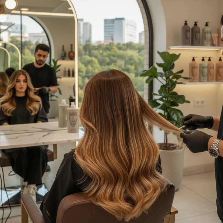 سامبره مو در شمال تهران: راهنمای انتخاب بهترین سالن و تکنیک‌های روز