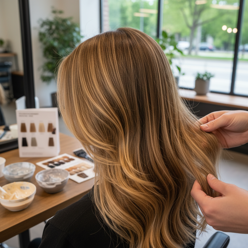 انتخاب رنگ مناسب برای هایلایت نچرال