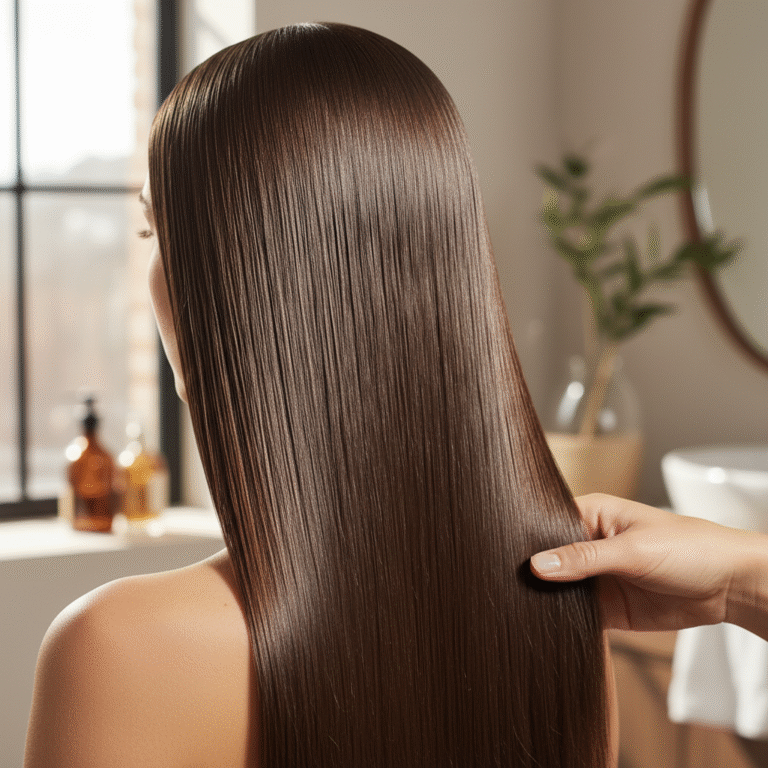 کراتین مو بدون فرمالدهید: راز موهای صاف و درخشان بدون عوارض شیمیایی!