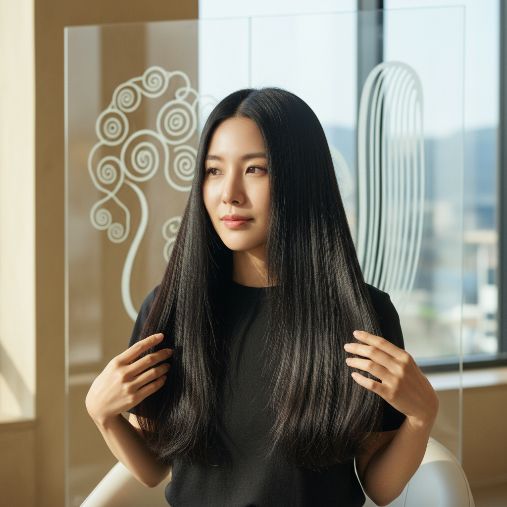 مزایای اصلی ریباندینگ کره‌ای برای موهای فر