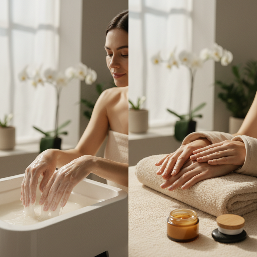 مراقبت‌های قبل و بعد از پارافین تراپی برای ماندگاری بیشتر