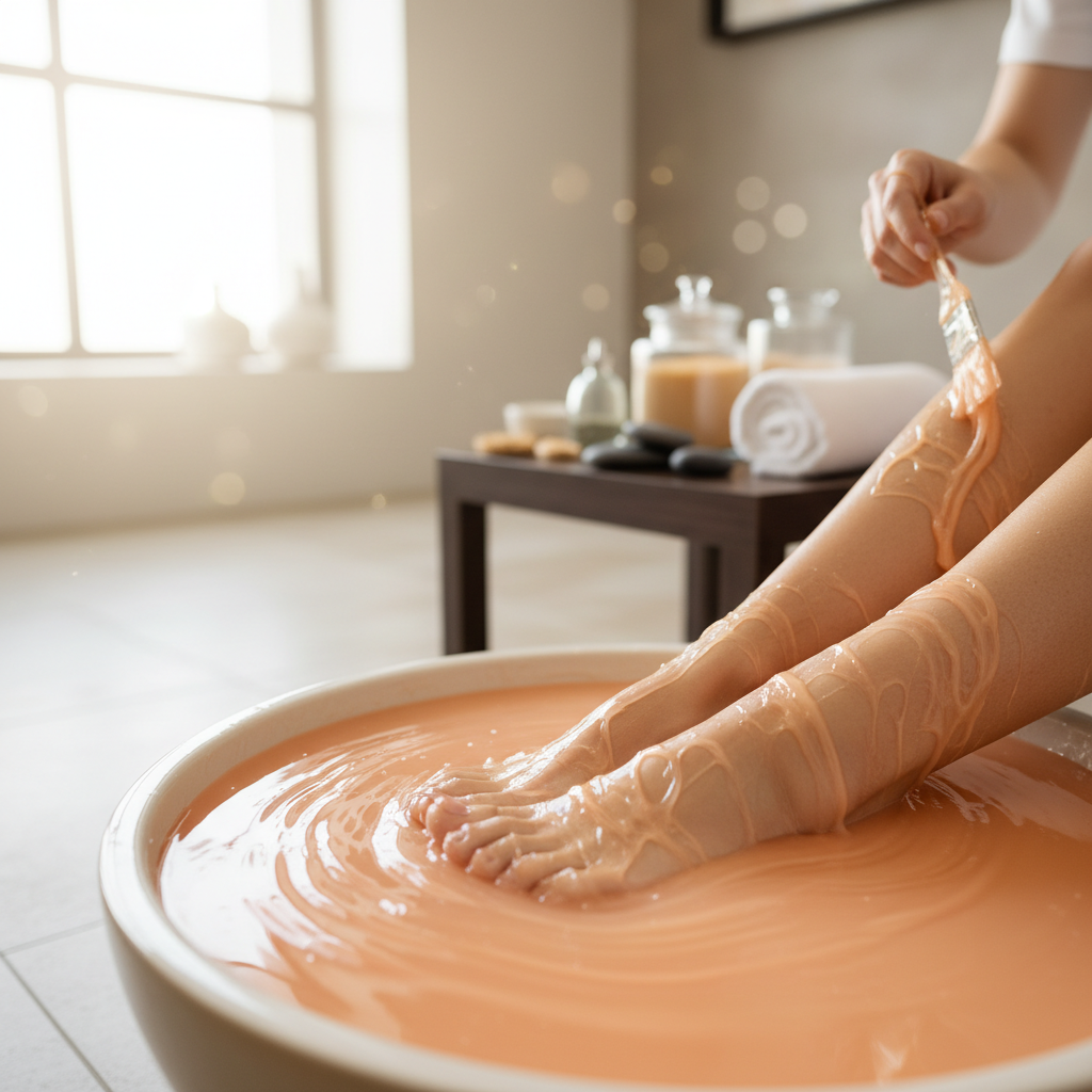 پارافین تراپی پا چیست و چگونه عمل می‌کند؟