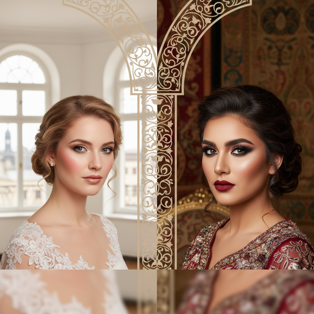 تفاوت میکاپ اروپایی با سایر سبکها