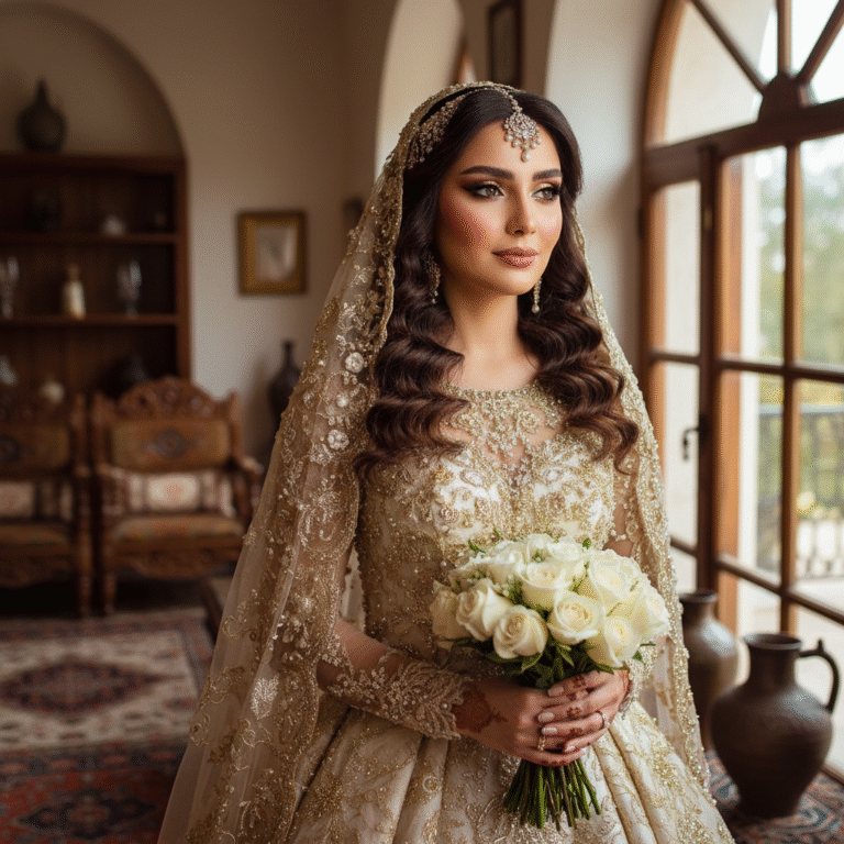 میکاپ ایرانی عروس: جلوه‌ای بی‌نظیر از زیبایی سنتی و اصیل