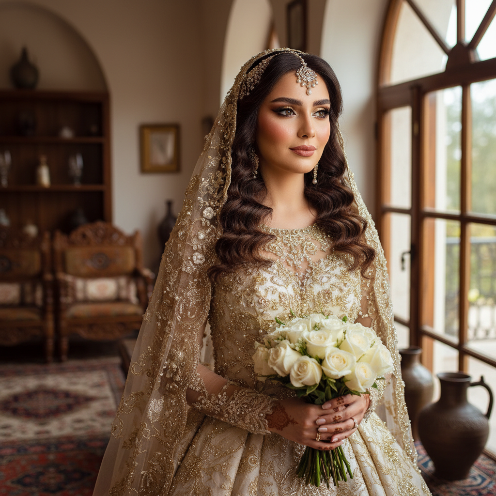 میکاپ ایرانی عروس: جلوهای بینظیر از زیبایی سنتی و اصیل