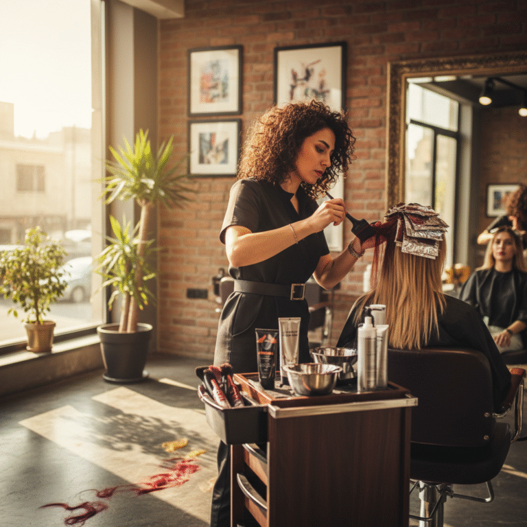 بهترین رنگکار مو در تهران: راهنمای جامع انتخاب حرفه‌ای‌ترین‌ها برای زیبایی موهای شما