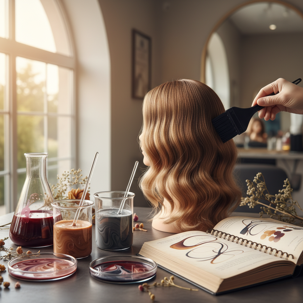 فرمولاسیون و تکنیک‌های اجرای رنگ موی ترکیبی