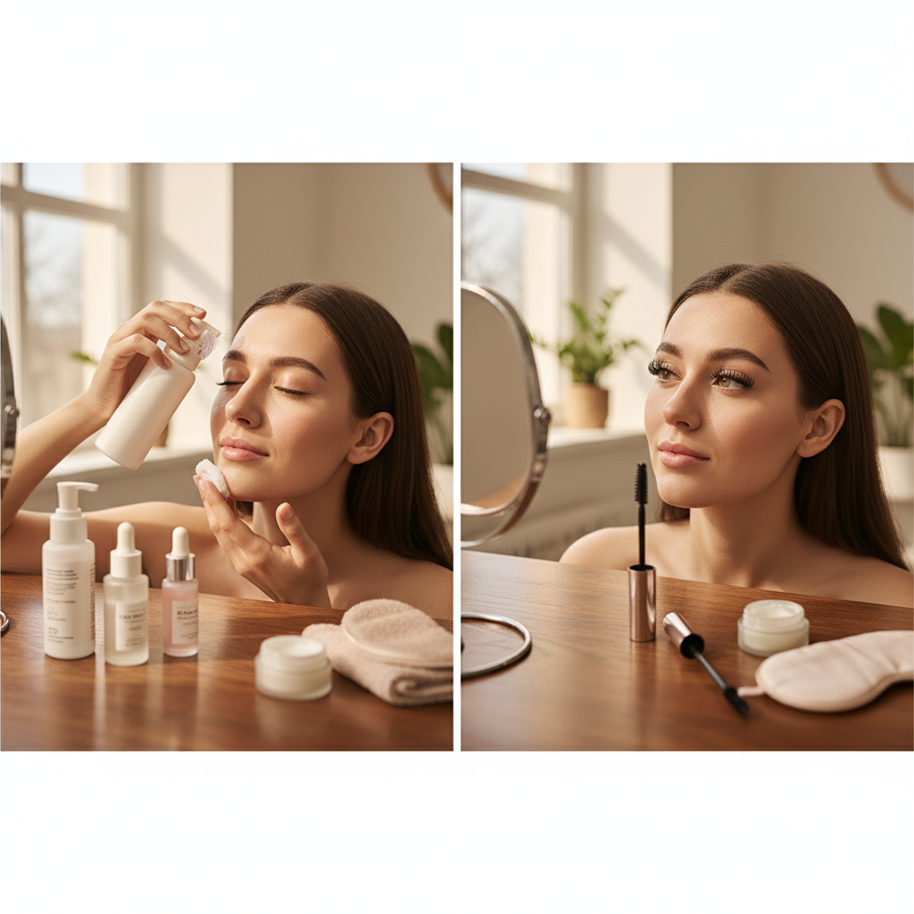 مراقبت‌های قبل و بعد از خدمات مژه