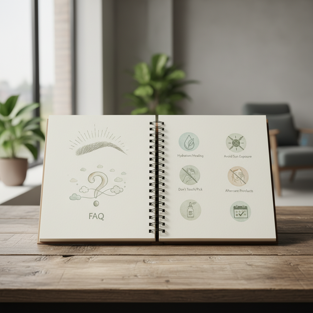 سوالات متداول درباره مراقبت بعد از میکروبلیدینگ