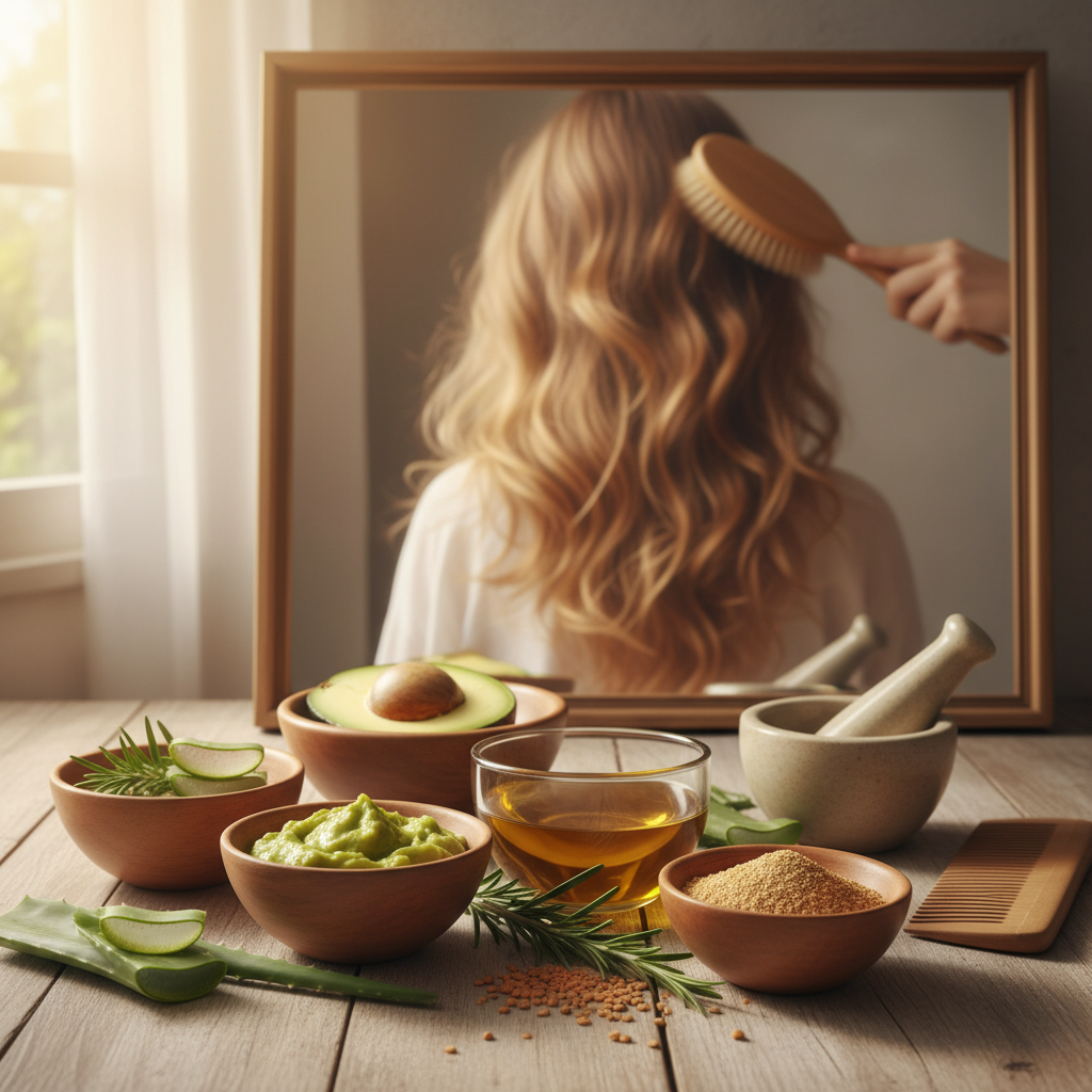 روش‌های خانگی مؤثر برای احیای موی آسیب‌دیده