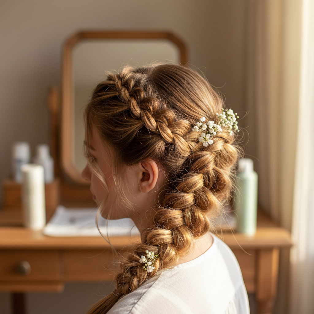 مقدمه‌ای بر دنیای بافت مو دخترانه